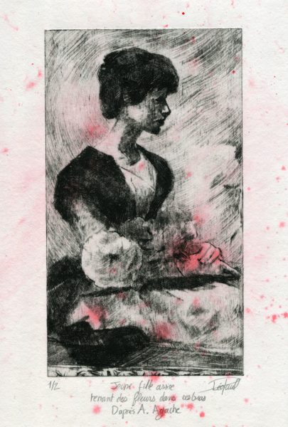 Jeune-Fille-tenant-des-fleurs